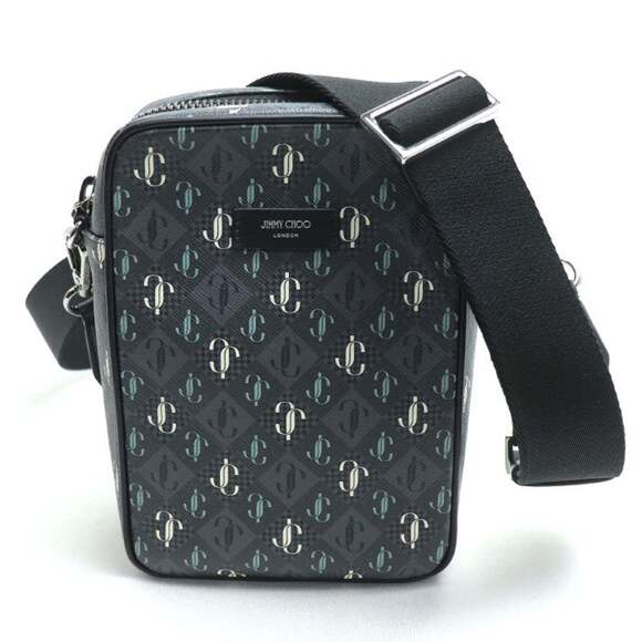 JIMMY CHOO KIMI CAMERA XPO Shoulder Bag Smoke Men's